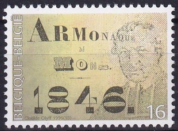 Belgie - 1996 - A.de Mons - Postfris