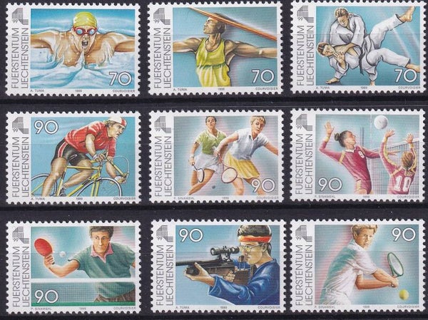 Liechtenstein - 1999 - mini olympics - Postfris