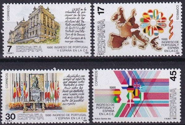 Spanje - 1986 - Europese meeloper - Postfris