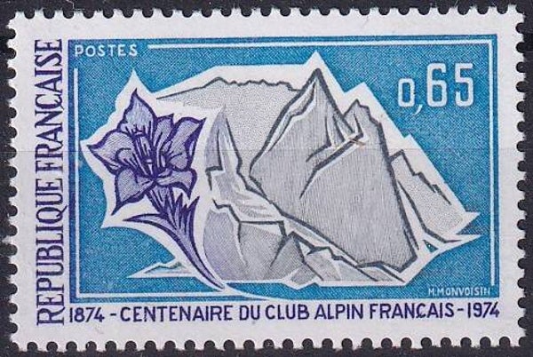 Frankrijk - 1974 - Alpen - Postfris