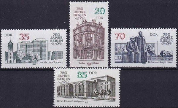 DDR - 1987 - 750 jaar Berlijn - Postfris