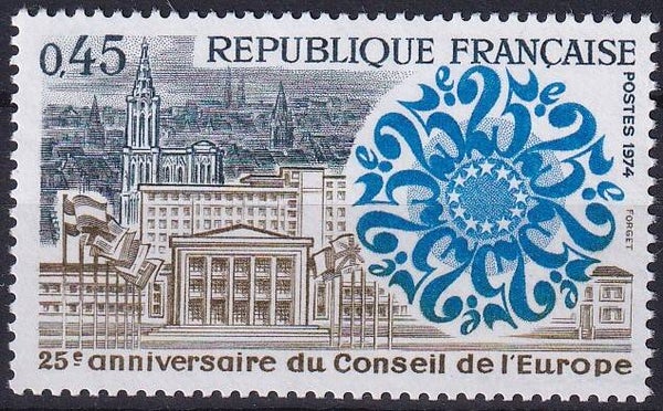 Frankrijk - 1974 - Europese meeloper - Postfris