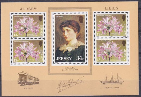 Jersey - 1986 - L.Langtry - Postfris