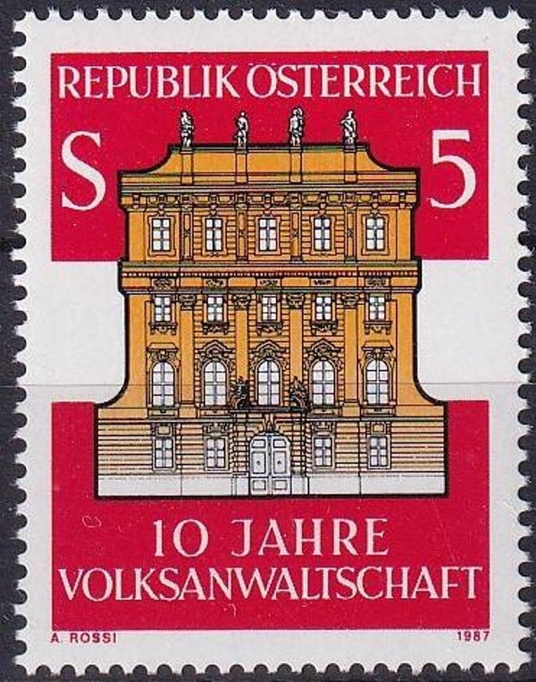 Oostenrijk - 1987 - Architectuur - Postfris