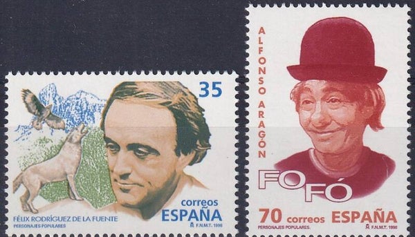 Spanje - 1998 - Bekende personen - Postfris