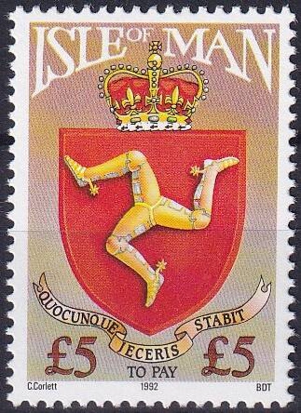 Isle of Man - 1992 - Postage due - Postfris