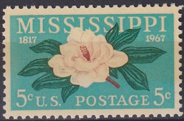 USA - 1967 - Mississippi - Postfris