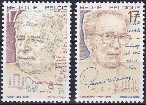 Belgie - 1998 - Bekende personen - Postfris