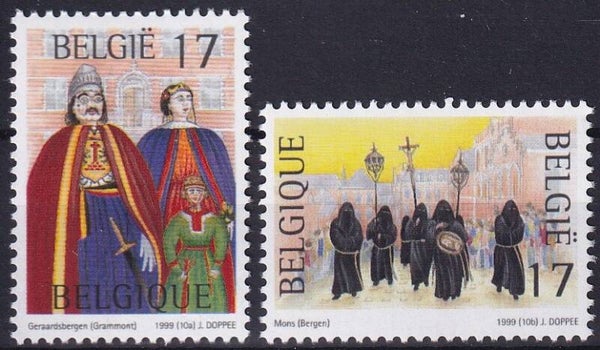Belgie - 1999 - Folklore - Postfris