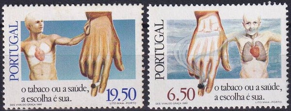 Portugal - 1980 - Anti roken - Postfris
