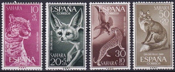 Spaans Sahara - 1960 - Dieren - Ongebruikt (plakker/rest)