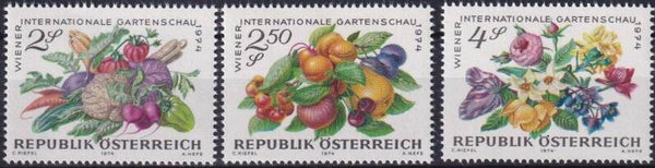 Oostenrijk - 1974 - Tuinen - Postfris