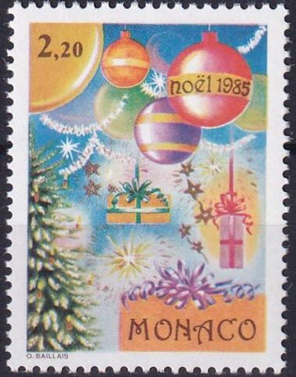 Monaco - 1985 - Kerst - Postfris