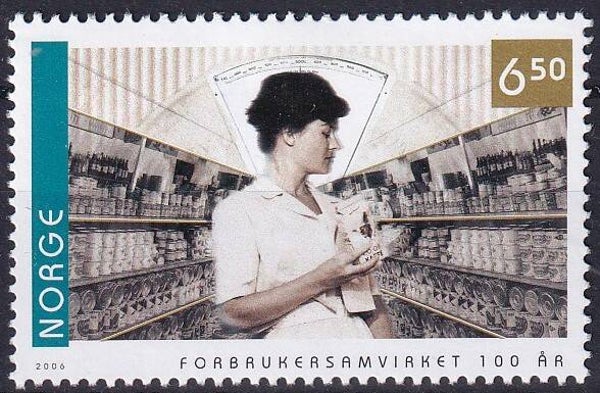 Noorwegen - 2006 - Supermarkt - Postfris