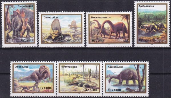 Abkhazia (Georgie) - 1993 - Dinosaurus - Postfris
