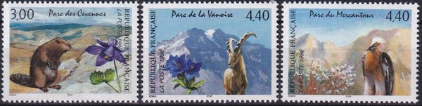 Frankrijk - 1996 - Nationale parken - Postfris