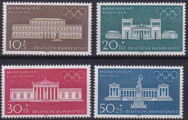 Duitsland - 1970 - Olympische Spelen - Postfris