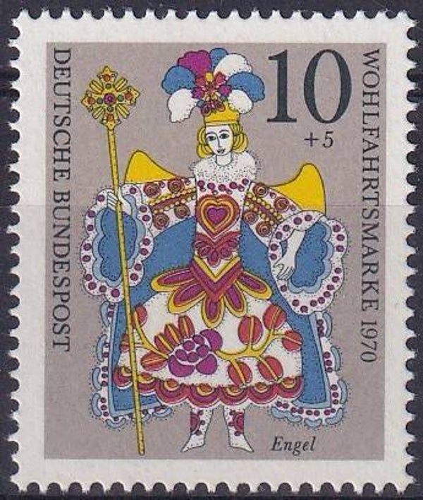 Duitsland - 1970 - Kerst - Postfris