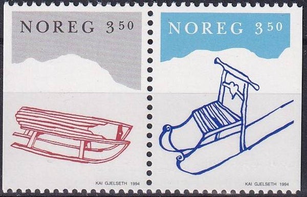 Noorwegen - 1994 - Kerst - Postfris