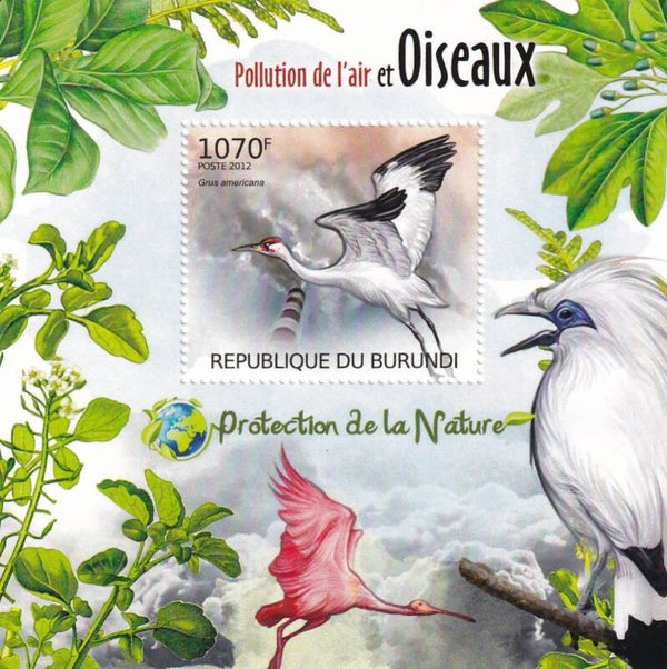 Burundi - 2012 - Vogels - Postfris