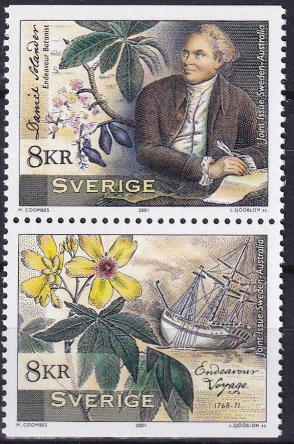 Zweden - 2001 - D.Solander - Postfris