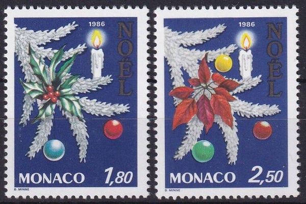 Monaco - 1986 - Kerst - Postfris