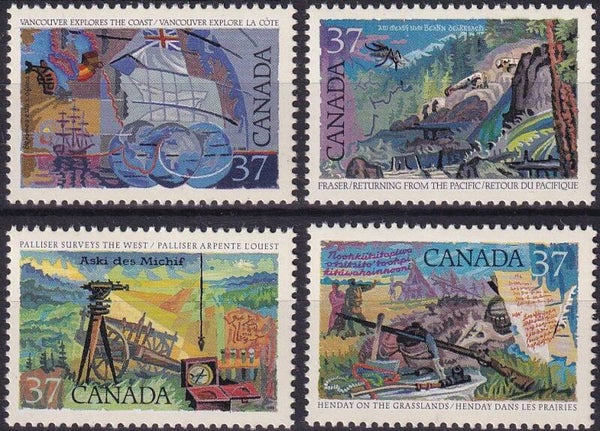 Canada - 1988 - Geschiedenis - Postfris