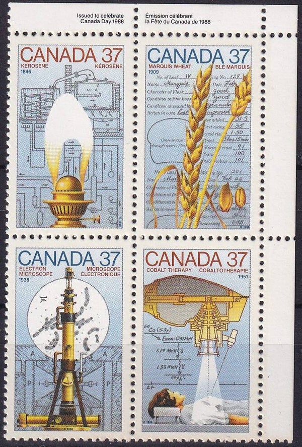 Canada - 1988 - Uitvindingen - Postfris