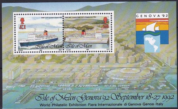 Isle of Man - 1992 - Genova - Postfris