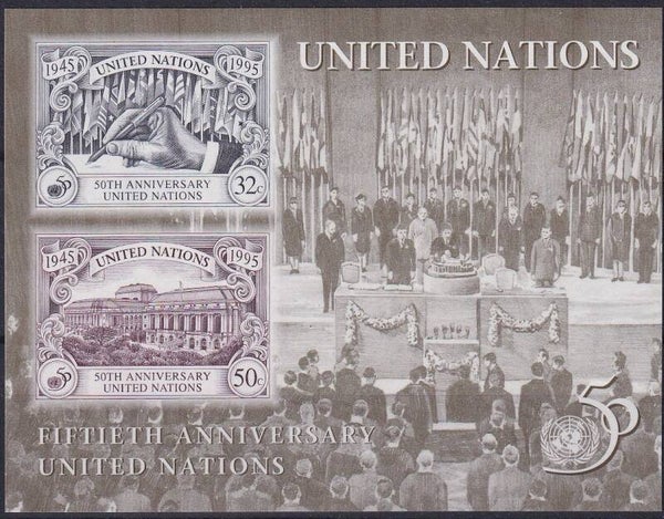 Verenigde Naties New York - 1995 - 50 jaar UNO - Postfris