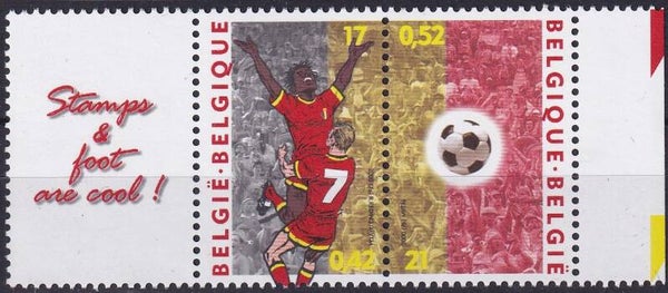 Belgie - 2000 - Voetbal - Postfris