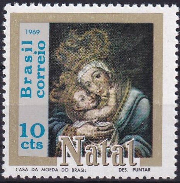 Brazilie - 1969 - Kerst - Postfris