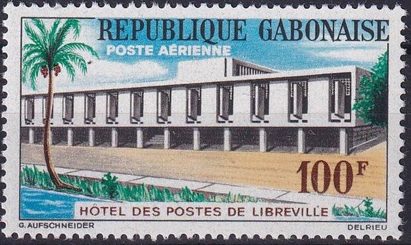 Gabon - 1963 - Post - Postfris