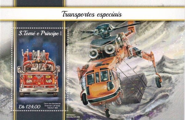 S.Tome et Principe - 2018 - Transport - Postfris