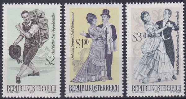 Oostenrijk - 1970 - Operette - Postfris