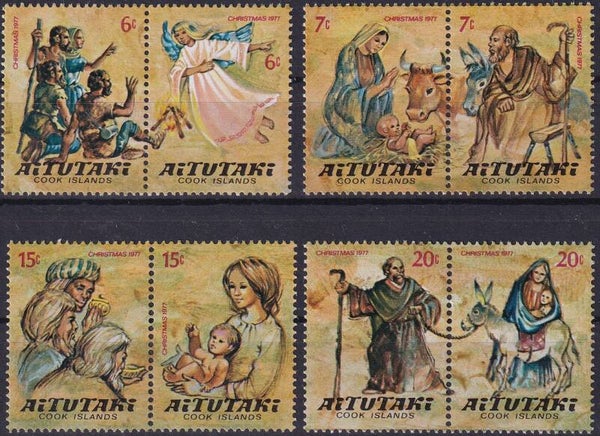 Aitutaki - 1977 - Kerst - Postfris