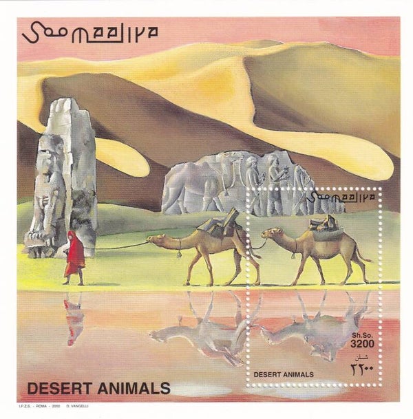 Somalie - 2000 - Kamelen - Postfris