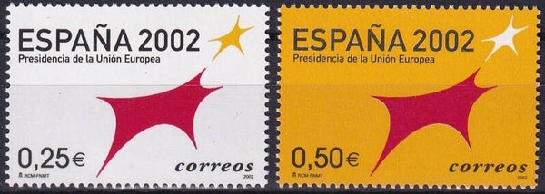 Spanje - 2002 - Europese meeloper - Postfris