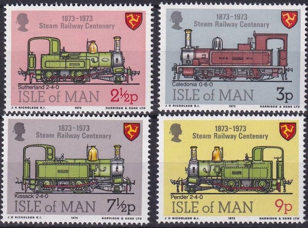 Isle of Man - 1973 - Treinen - Postfris