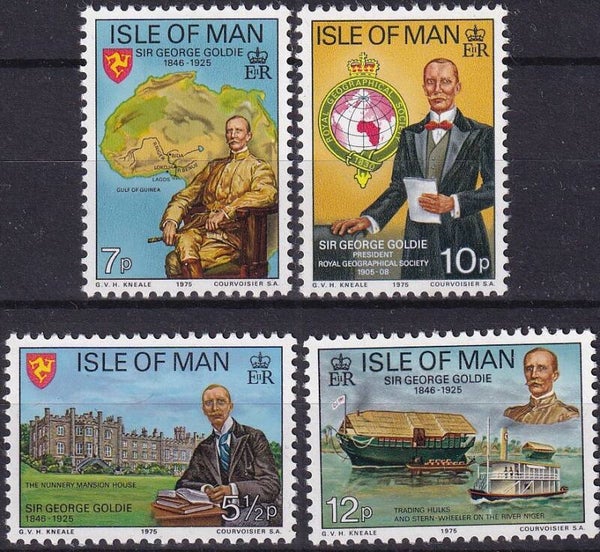 Isle of Man - 1975 - Sir G. Goldie - Postfris
