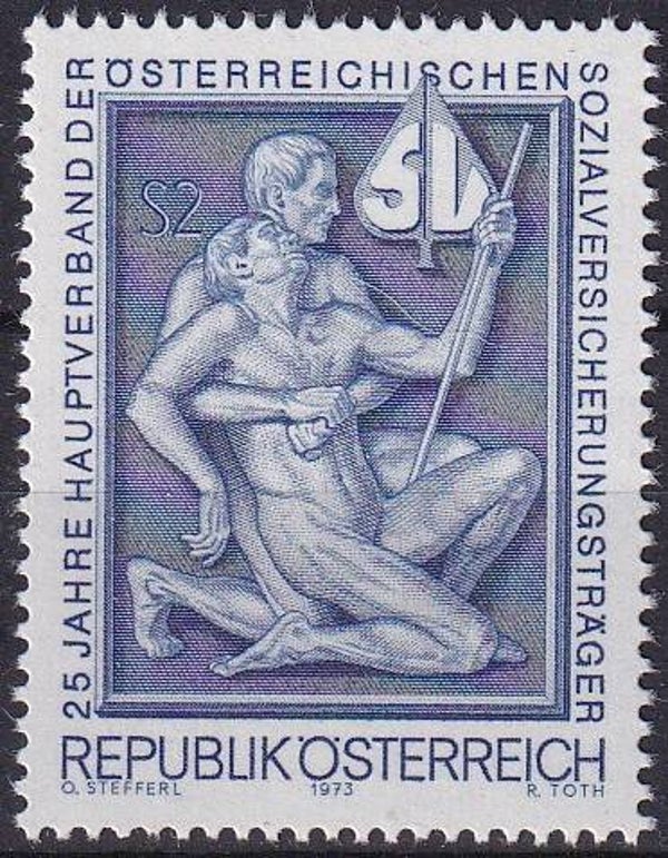 Oostenrijk - 1973 - Sociale zekerheid - Postfris