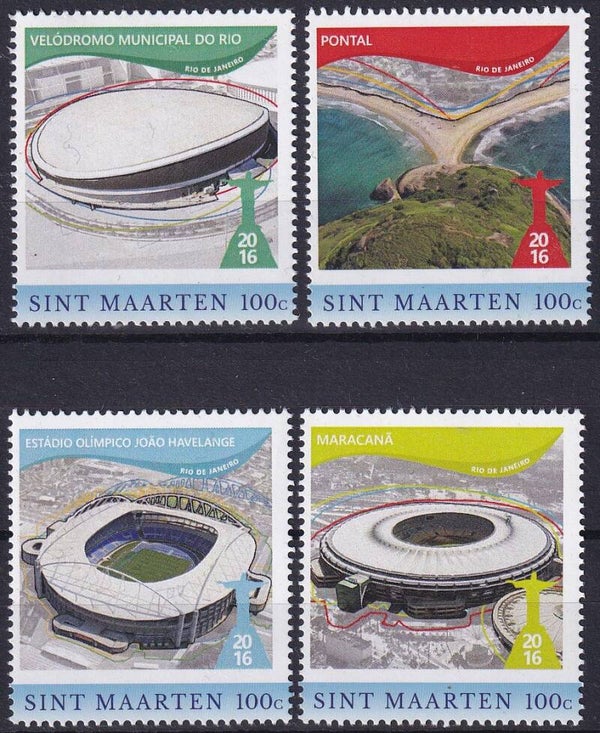 Caribisch Nederland / St Maarten - Olympische Spelen - Postfris