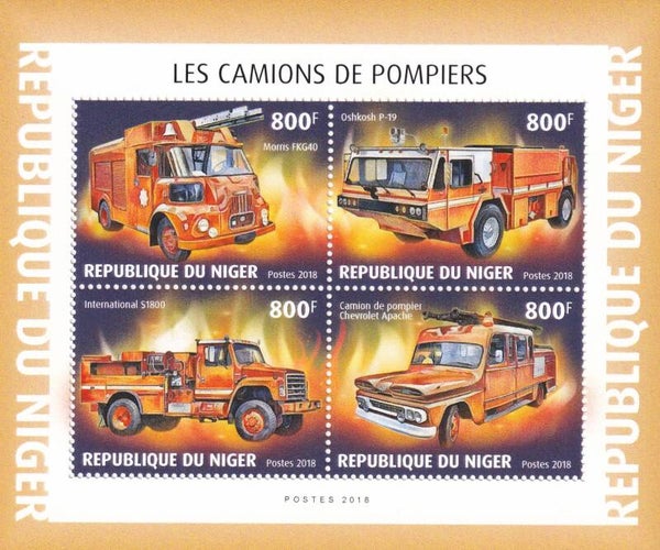 Niger - 2018 - Brandweer - Postfris