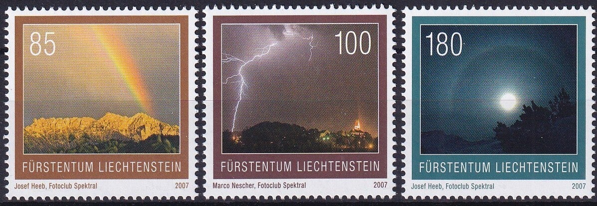 Liechtenstein - 2007 - Natuurverschijnselen - Postfris
