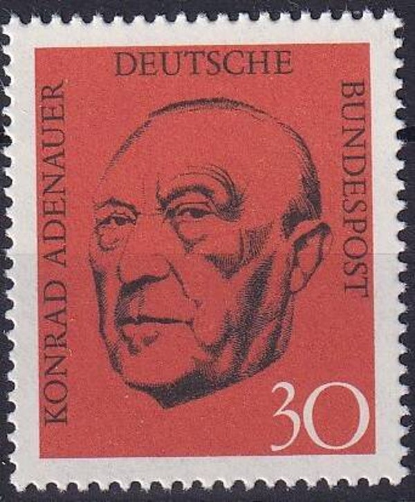 Duitsland - 1968 - K.Adenauer - Postfris