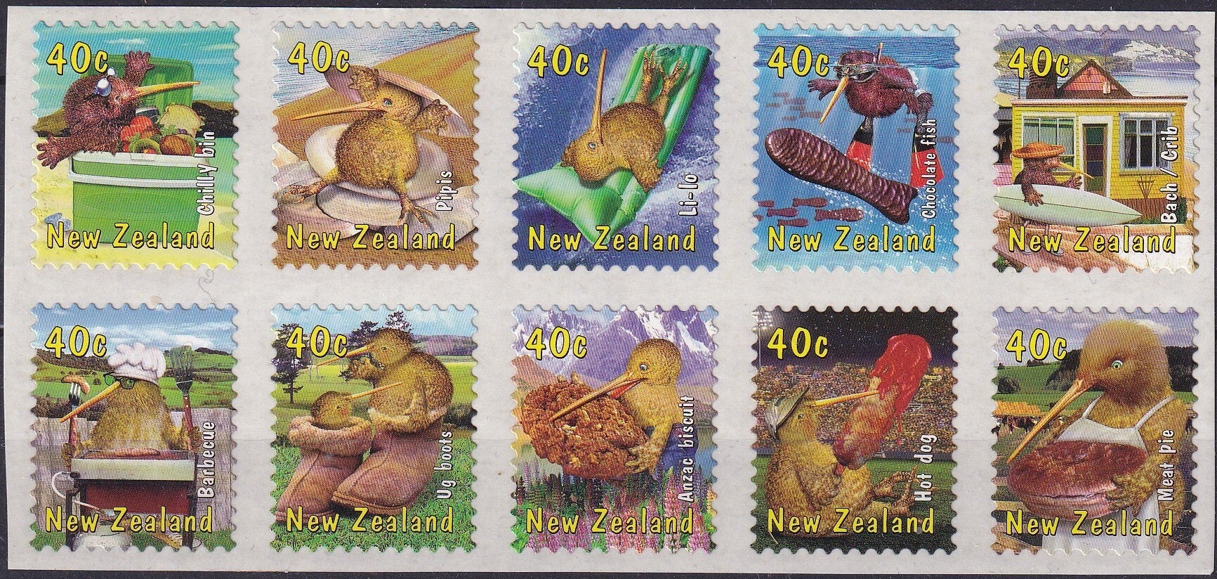 Nieuw Zeeland - 2000 - Kiwiana - Postfris