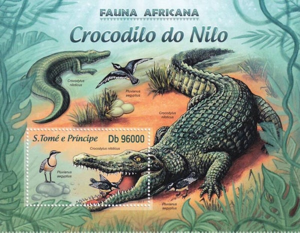S.Tome et Principe - 2013 - Krokodil - Postfris