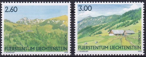 Liechtenstein - 2008 - Landschappen - Postfris