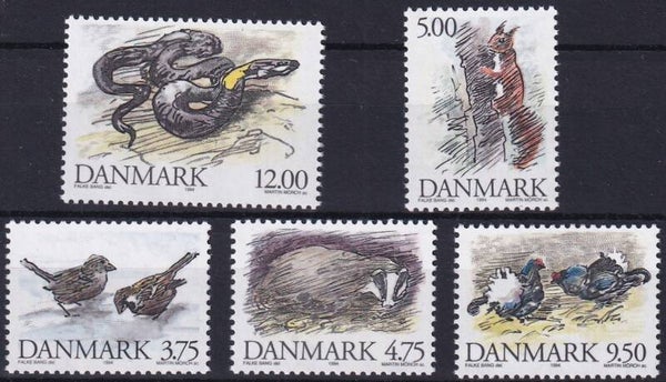 Denemarken - 1994 - Dieren - Postfris