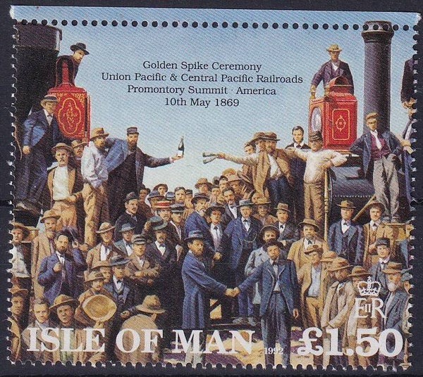 Isle of Man - 1992 - Trein - Postfris